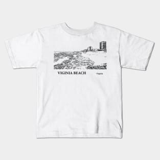 Virginia Beach - Virginia Kids T-Shirt